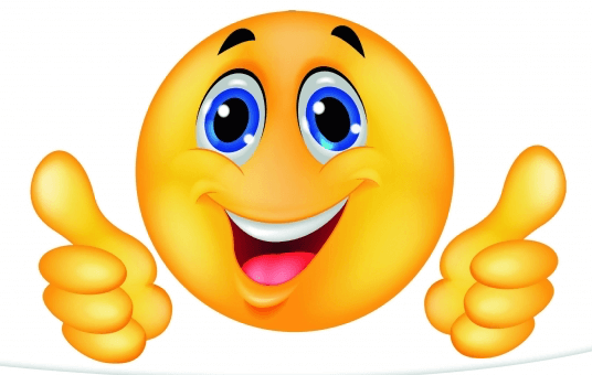 goed gedaan smiley